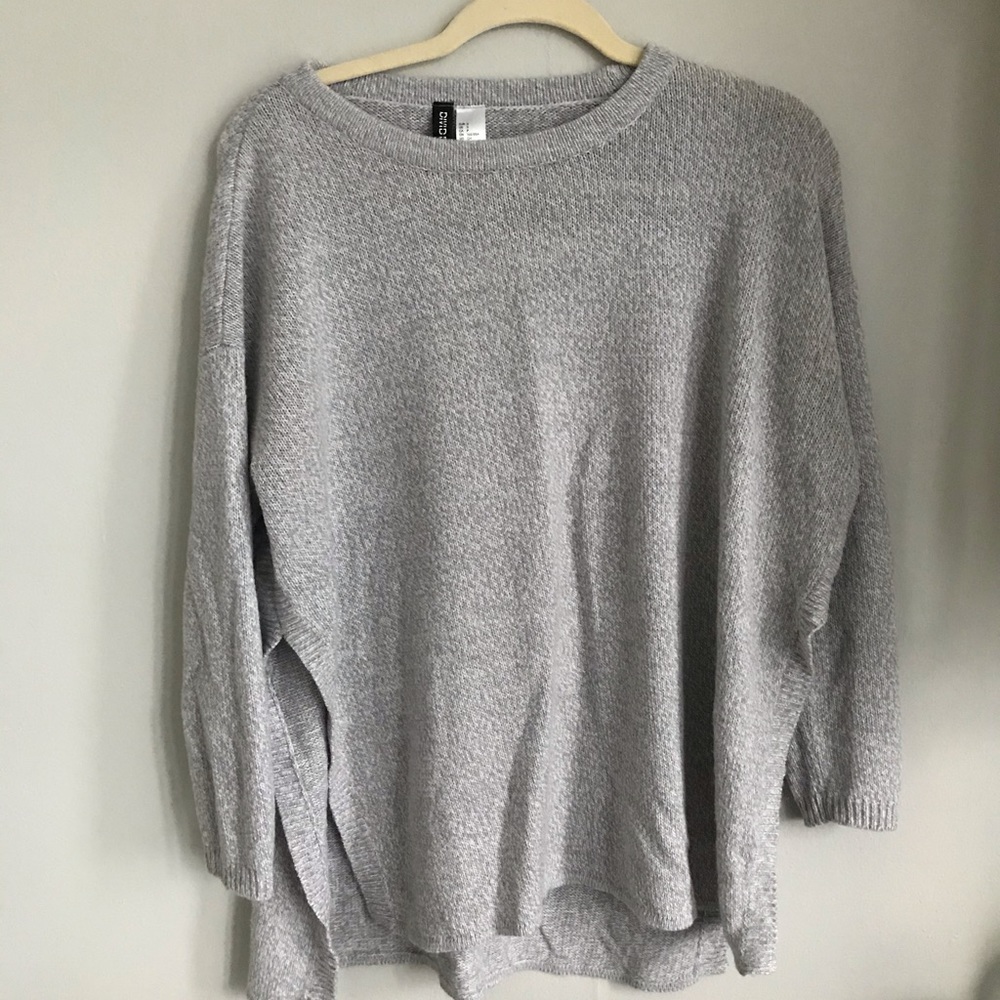 Grey Fall Sweater